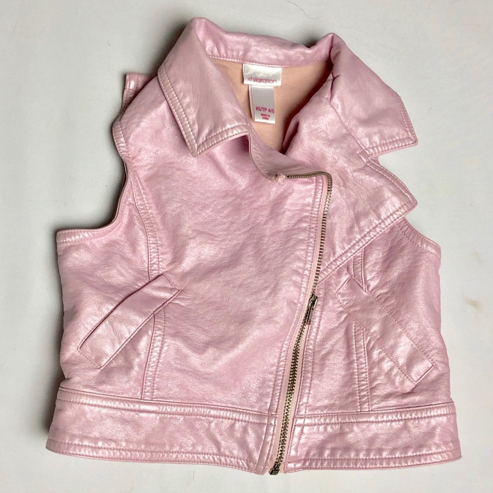 Xhilaration Mock Leather Vest